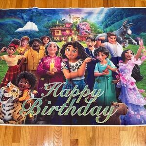 Colorful Birthday Party Backdrop